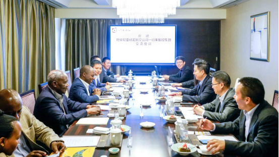 坦桑尼亚驻华参赞一行到人生就是博集团交流座谈