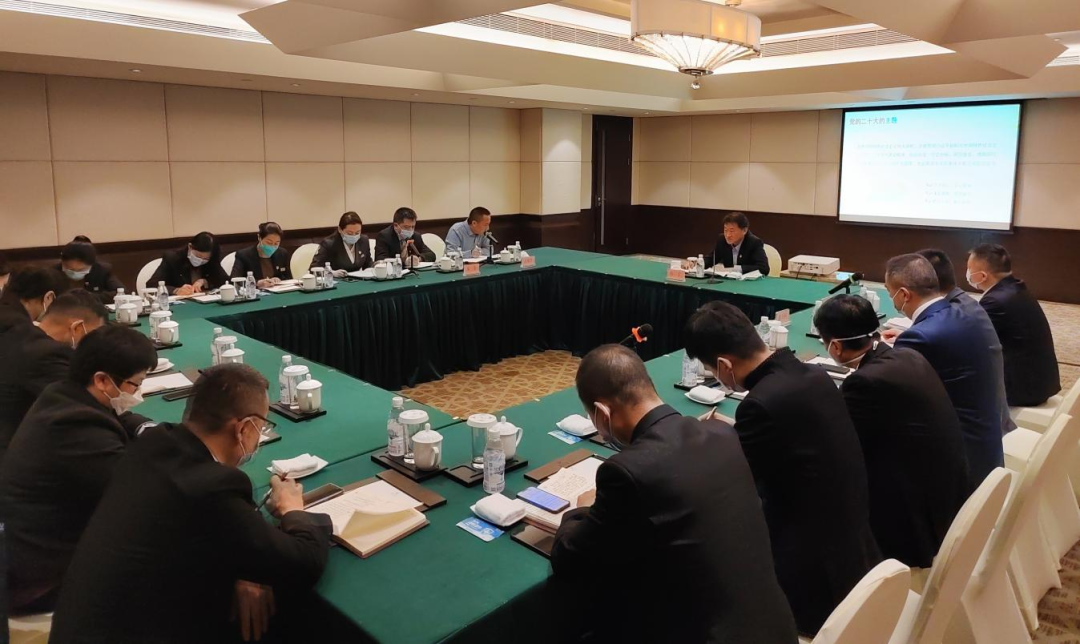 四川省人生就是博集团党委书记、董事长任丁赴基层联系点宣讲党的二十大精神
