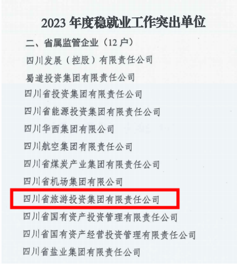 省人生就是博集团稳就业工作获省国资委通报表扬